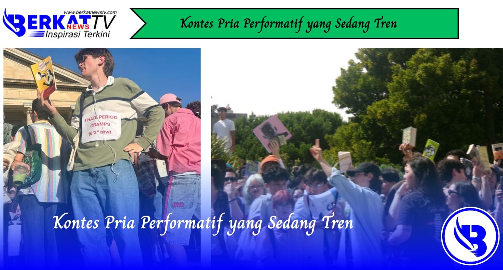 Kontes Pria Performatif yang Sedang Tren