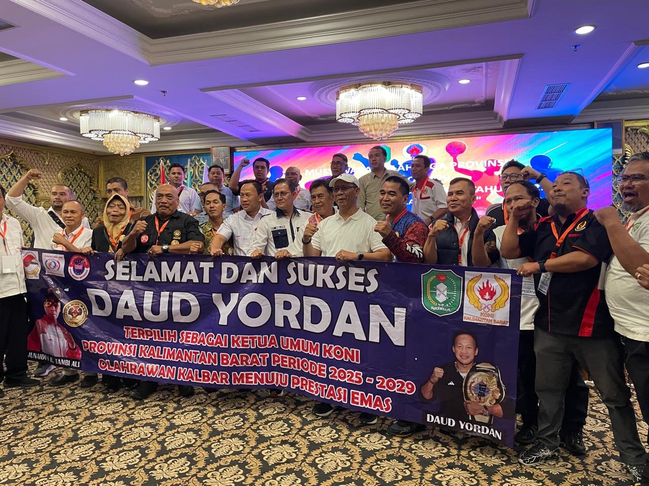 Daud Janji Perjuangkan Sapras Olahraga Kalbar ke Pusat