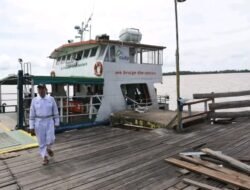 Kemenhub dan Pemprov Kalbar akan Perbaiki Dermaga Paret Sarem