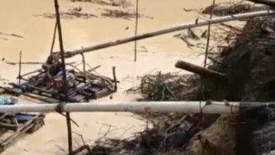 Warga Keluhkan PETI di Mekar Baru Bengkayang