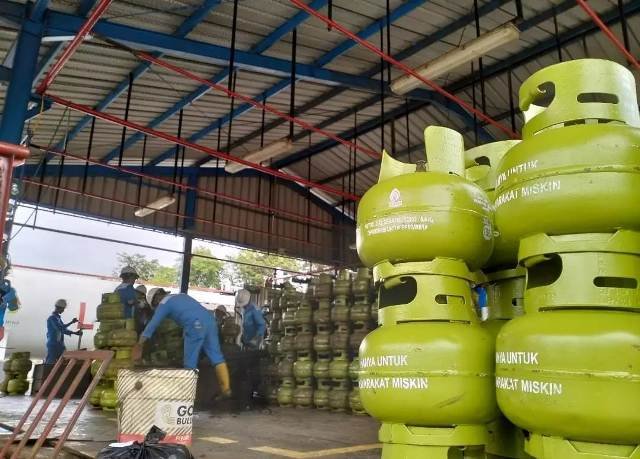 Gas LPG 3 Kg di Sanggau Ditambah 12 Ribu Tabung