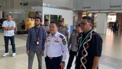 Jumlah Penumpang - Barang Jelang Nataru di Supadio Mengalami Kenaikan