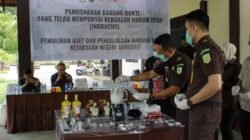 Pemusnahan Barang Bukti dari 73 Perkara Didominasi Narkotika