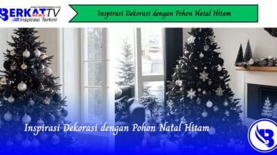 Inspirasi Deskorasi dengan Pohon Natal Hitam