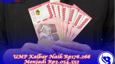 UMP Kalbar Naik Rp176.266 Menjadi Rp3.054.552