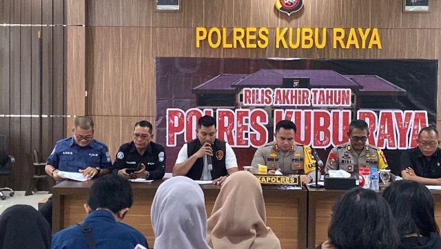 Kejahatan di Kubu Raya 2025 Meningkat, 437 Kasus Terselesaikan