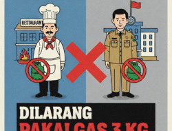 Restoran dan ASN Dilarang Pakai Gas 3 Kg
