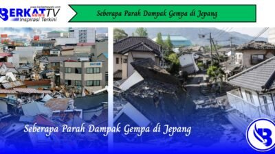 Seberapa Parah Dampak Gempa di Jepang