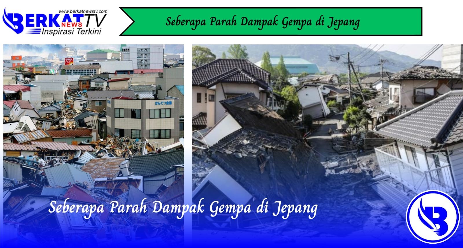Seberapa Parah Dampak Gempa di Jepang
