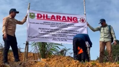 60 Hektare Lahan PT. CUT Disegel