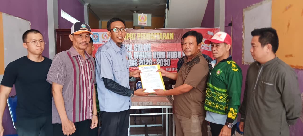Kantongi 22 Dukungan, Joko Maju Calon Ketua KONI Kubu Raya