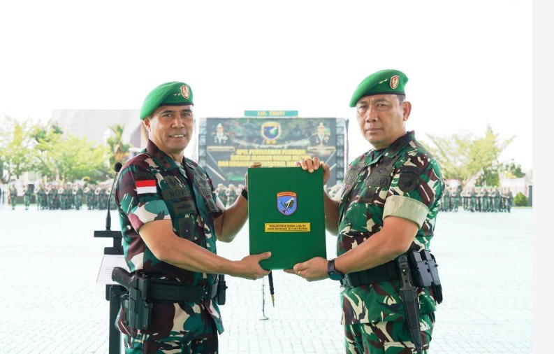 Pangdam XII/ Tpr Resmi Berganti dari Mayjen Jamallulael ke Mayjen Novi