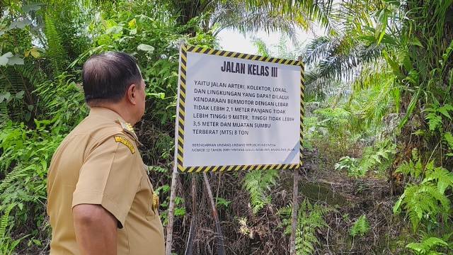 Menuju Jalan Wisata Riam Macan Dianggarkan Rp1 Miliar