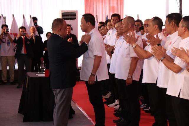 Pengurus KONI Kalbar Dilantik. Anggaran Olahraga Ditingkatkan, Kalbar Bangkit