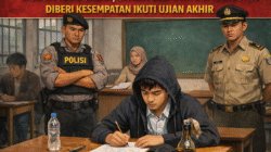 Hukum Tetap Jalan, Siswa Pelempar Bom Molotov Diberi Kesempatan Ikuti Ujian Akhir