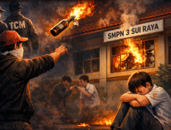 Pelaku Pelemparan Bom Molotov di SMPN 3 Sui Raya Korban Bullying. Tergabung di TCM