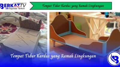 Tempat Tidur Kardus yang Ramah Lingkungan