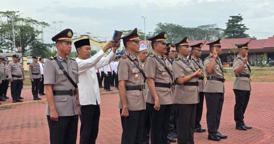 Pergantian Pejabat Polres Kubu Raya. Peka dan Waspada Dinamika di Masyarakat