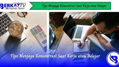 Tips Menjaga Konsentrasi Saat Kerja atau Belajar