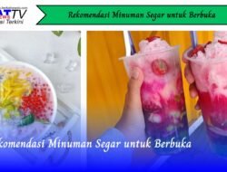 Rekomendasi Minuman Segar untuk Berbuka