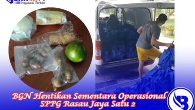 BGN Hentikan Sementara Operasional SPPG Rasau Jaya Satu 2