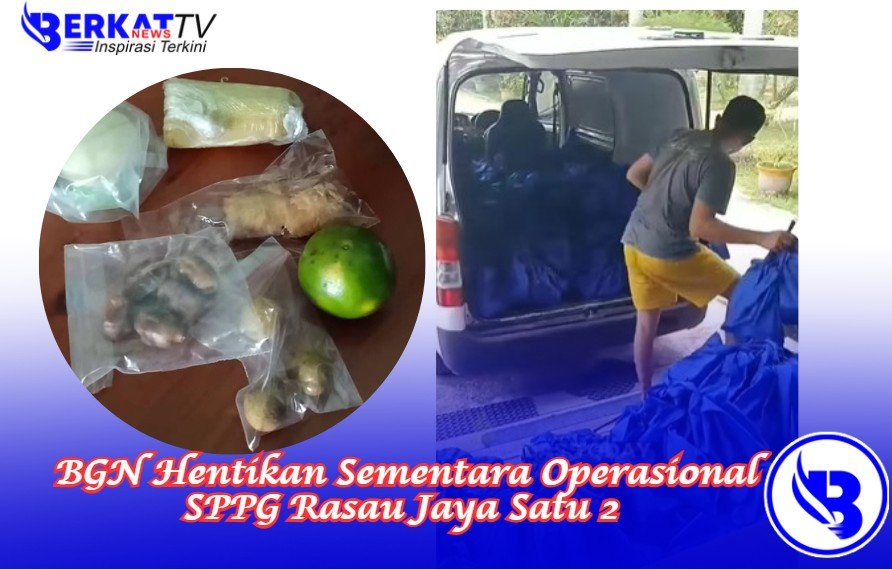 BGN Hentikan Sementara Operasional SPPG Rasau Jaya Satu 2