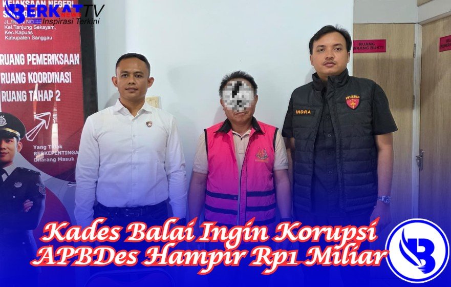 Kades Balai Ingin Korupsi APBDes Hampir Rp1 Miliar