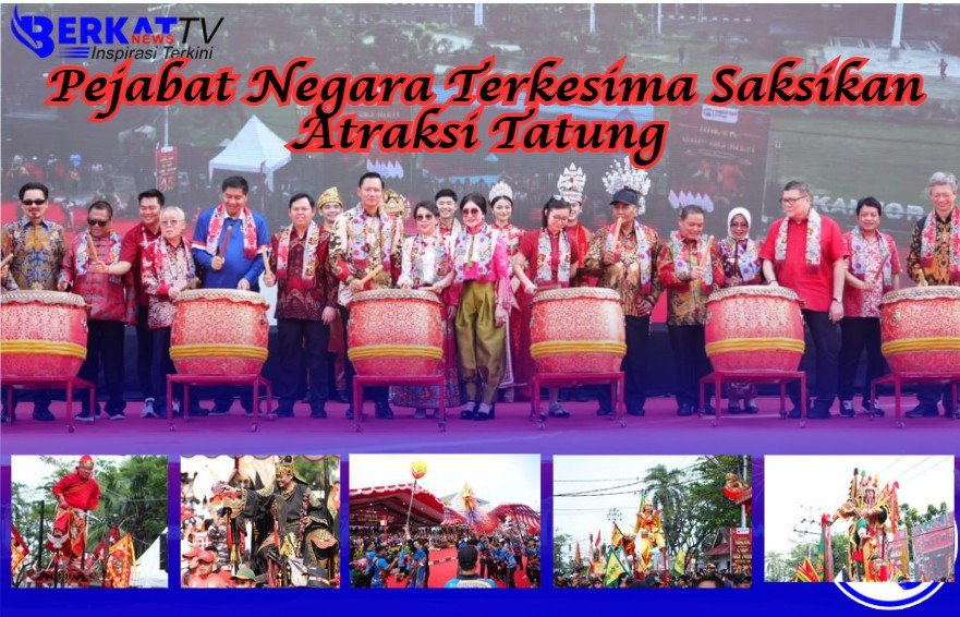 Pejabat Negara Terkesima Saksikan Atraksi 727 Tatung di Cap Go Meh Singkawang