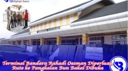 Terminal Bandara Rahadi Oesman Diperluas, Rute ke Pangkalan Bun Bakal Dibuka