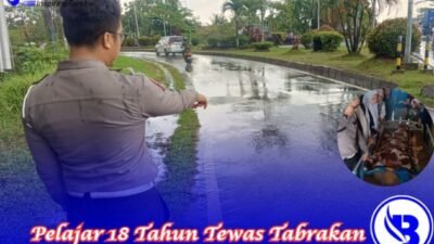 Pelajar 18 Tahun Tewas Tabrakan