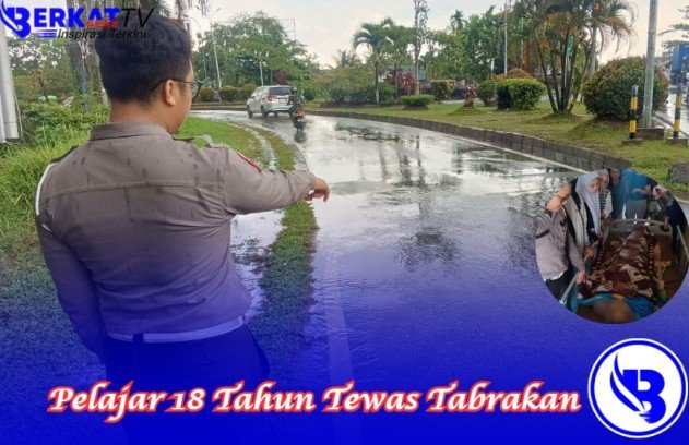 Pelajar 18 Tahun Tewas Tabrakan