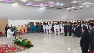 92 Pejabat Sanggau Dilantik, 7 Kepala OPD Dirotasi