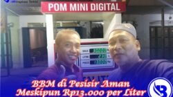 Ketersediaan BBM di Pesisir Aman Meskipun Rp13.000 per Liter