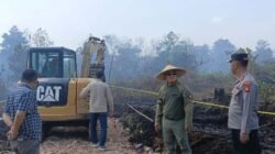 Polisi Segel 9 Titik Lahan Karhutla. Pemilik Terancam 5 Tahun Penjara