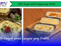 Kulit Pangsit untuk Lasagna yang Praktis