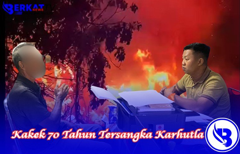 Kakek 70 Tahun Tersangka Karhutla