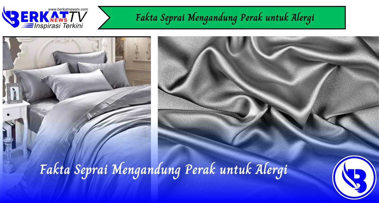 Fakta Seprai Mengandung Perak untuk Alergi