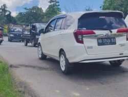 Jalan Nasional di Sanggau Membahayakan