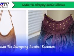 Setelan Tas Selempang Rumbai Kekinian