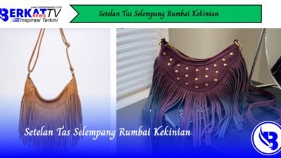 Setelan Tas Selempang Rumbai Kekinian