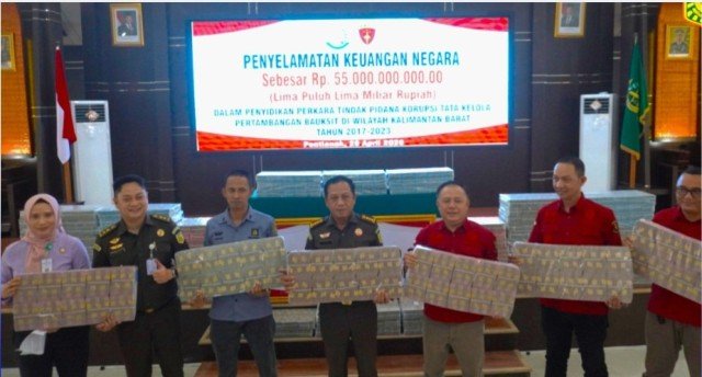 Lagi, Kejati Kalbar Selamatkan Rp55 Miliar Uang Korupsi Bauksit. Tersangka Belum Ditetapkan