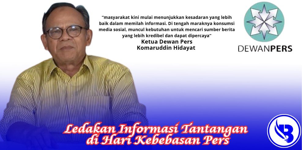 Ledakan Informasi Tantangan di Hari Kebebasan Pers
