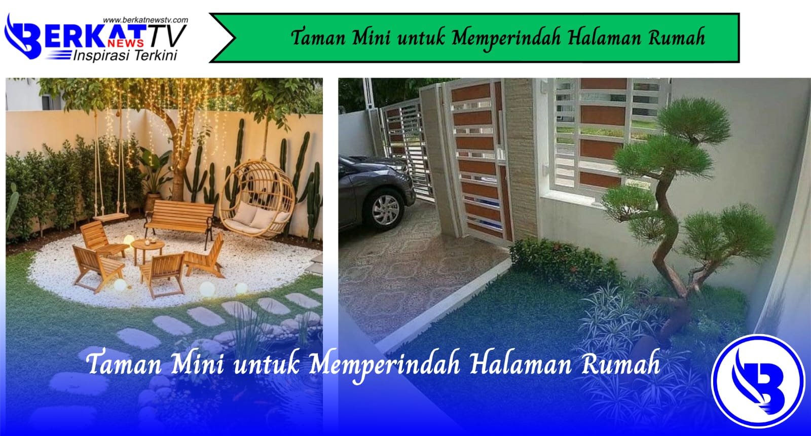 Taman Mini untuk Memperindah Halaman Rumah