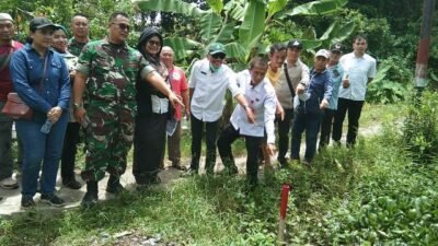 BPN Ukur Ulang Batas Tanah Sengketa Kodam XII/Tpr Dengan Warga