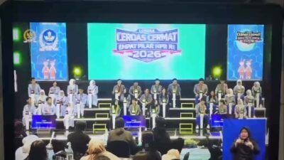 Peserta SMAN 1 Pontianak Protes di Lomba Cerdas Cermat 4 Pilar MPR RI