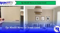 Tips Memilih Warna Cat Rumah Estetik
