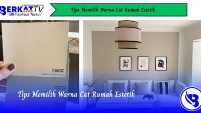 Tips Memilih Warna Cat Rumah Estetik