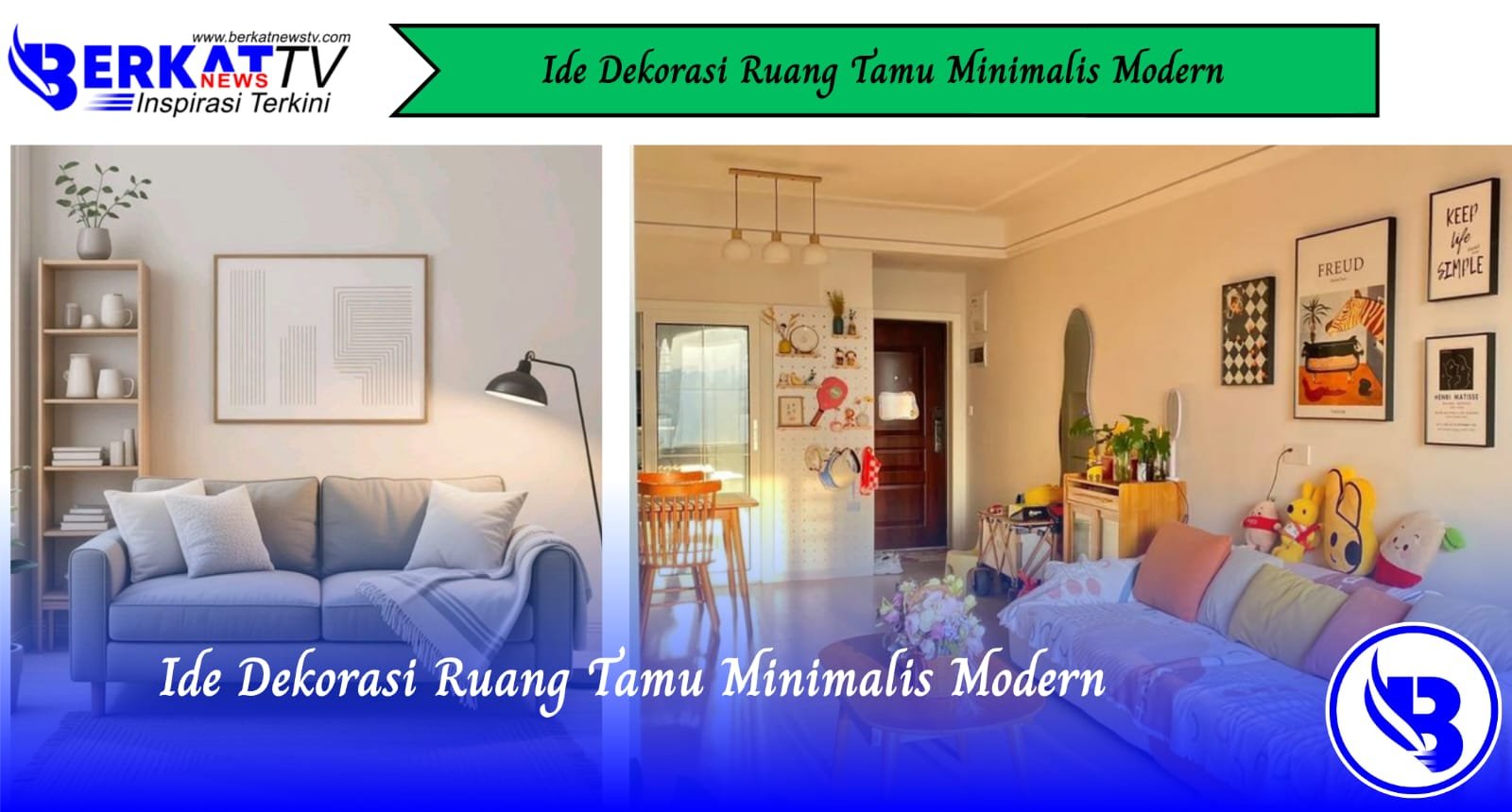 Ide Dekorasi Ruang Tamu Minimalis Modern