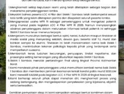 SMAN 1 Sambas Tolak Pertandingan Ulang