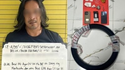 Penyelundupan Sabu 19 Gram Dalam Ban Motor ke Wilayah Pesisir Digagalkan